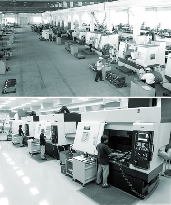 金土地数控加工设备