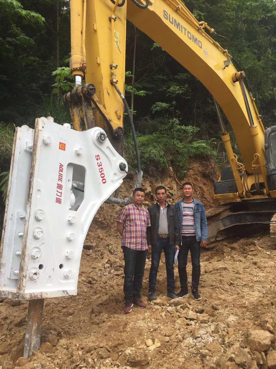 奥力德破碎锤 基建好帮手